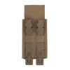 Podwójna ładownica Wosport  na magazynki Flip Pouch Coyote Brown