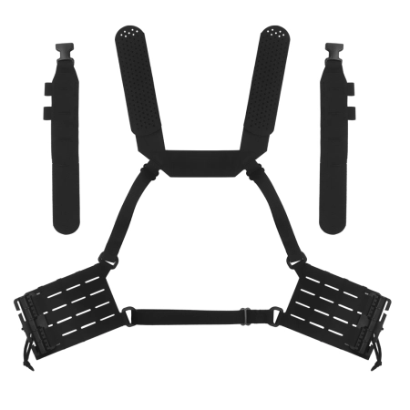 Zestaw Chest Rig Wosport ARC Czarny
