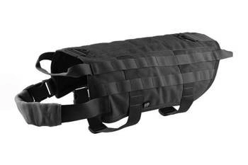 Taktyczna kamizelka dla psa - czarna