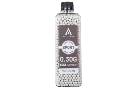 Kulki Arcturus RS® SPORT Match Grade 0.30g 3000 sztuk butelka