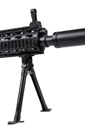 Replika sprężynowa karabinu SCAR-L - czarny