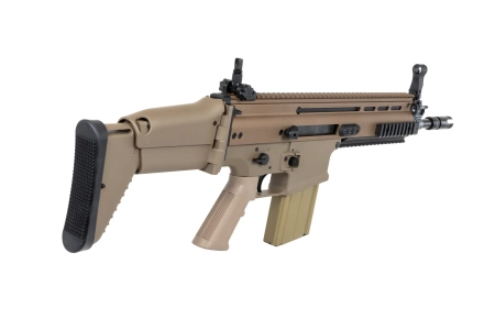 Karabinek szturmowy ASG Cybergun x FN HERSTAL SCAR-H CQC Tan