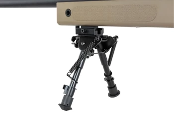 Karabin wyborowy ASG Specna Arms SA-S02 CORE™ High Velocity z lunetą i dwójnogiem Upgraded Tan
