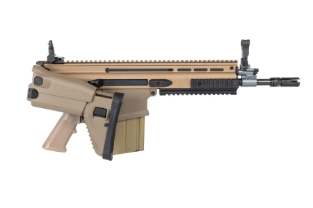 Karabinek szturmowy ASG Cybergun x FN HERSTAL SCAR-H CQC Tan