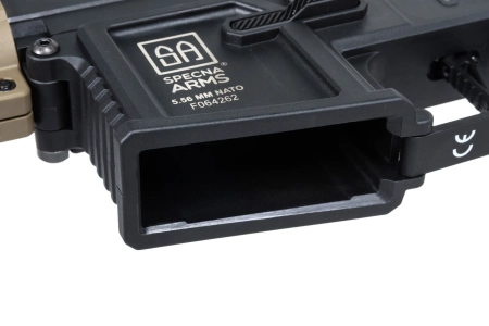 Karabinek ASG Specna Arms SA-F04-RL FLEX™ Light Ops Stock/ New Receiver HAL ETU™ Gen. 2 Half-Tan