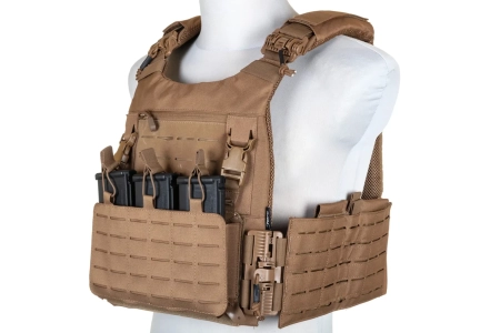 Kamizelka Taktyczna typu Plate Carrier Specna Arms Tactical QR Tan