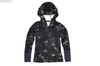 Bluza z kapturem Stretch Parka - Multicam Black