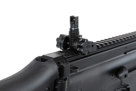 Karabinek szturmowy ASG Cybergun x FN HERSTAL SCAR-H z walizką transportową Czarny