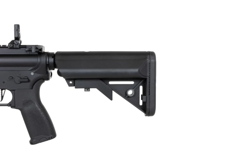 Karabinek ASG Specna Arms RRA SA-E25 HAL ETU™ Czarny z pomarańczowym urządzeniem wylotowym