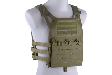 Kamizelka taktyczna typu Jump Laser-Cut - oliwkowa