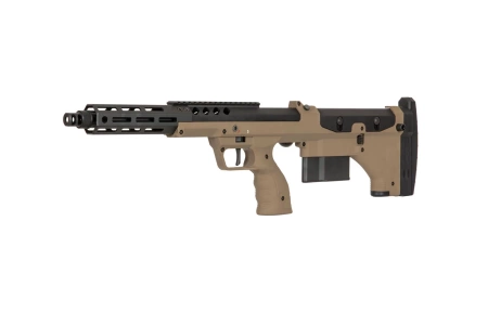 Replika karabinu snajperskiego Desert Tech SRS-A2/M2 Covert 16” (praworęczna) - FDE
