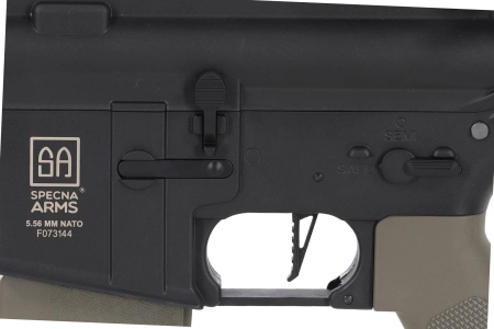 Karabinek ASG Specna Arms SA-F03 FLEX™ Light Ops Stock HAL ETU Gen.2 Oliwkowy