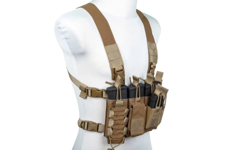 Kamizelka taktyczna typu Chest Rig Specna Arms Tactical Adaptive Tan
