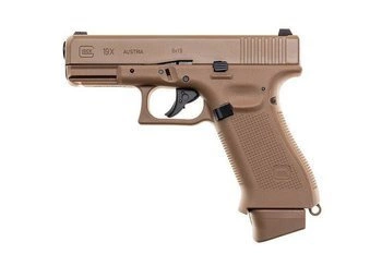 Replika pistoletu GBB Glock 19X CO2 - coyote