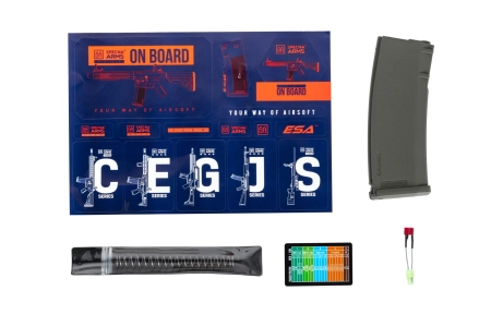 Karabinek ASG Specna Arms SA-F05-RL FLEX™ Light Ops Stock/ New Receiver HAL ETU™ Gen. 2 Oliwkowy