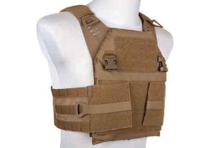Kamizelka taktyczna Wosport VE-97 Plate Carrier Coyote Brown