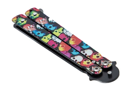 Nóż motylkowy treningowy, balisong