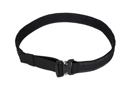 Pas oporządzeniowy typu Combat Belt z klamrą - Czarny