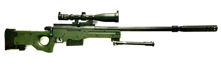 Replika sprężynowa snajperki AWP