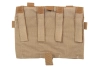 Panel Ładownica Ape Force Gear na 3 magazynki M4/M16 Coyote Brown