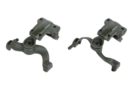 Adapter słuchawek typu Comtac Woport na szyny typu ARC (Typ AMP) Gen 5 Oliwkowy