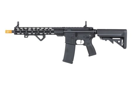 Karabinek ASG Specna Arms RRA SA-E24 HAL ETU™ Czarny z pomarańczowym urządzeniem wylotowym