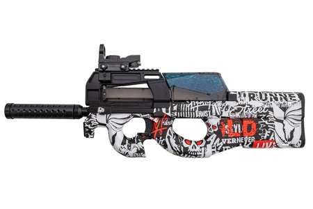 Karabin elektryczny na żelowe kulki P90 - czarny