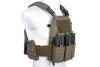 Kamizelka taktyczna typu Plate Carrier Wosport VE-75 Ranger Green