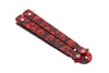 Motylek treningowy, balisong red full