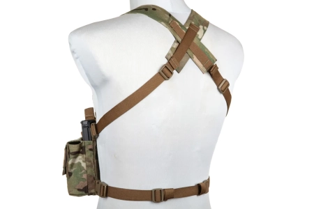 Kamizelka Chest Rig Pew Tactical typu D3CR-X CR02 MC