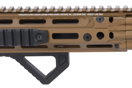 Karabinek ASG Specna Arms Daniel Defense® RIS III 10.5'' SA-E27 EDGE™ HAL 2™ ETU Gen. 2 Chaos Bronze