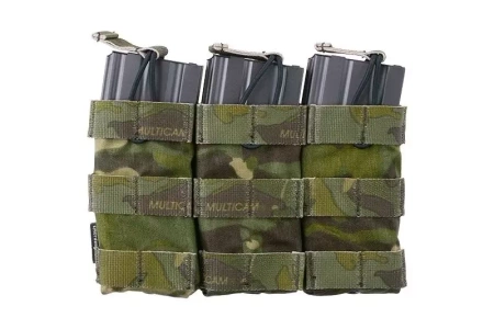 Potrójna ładownica Open Top na magazynki M4/M16 - Multicam Tropic