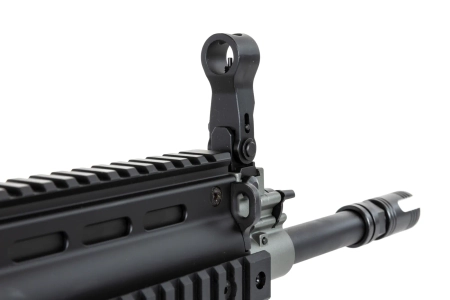 Karabinek szturmowy ASG Cybergun x FN HERSTAL SCAR-L z walizką transportową Czarny