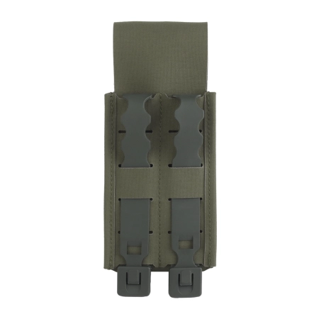 Podwójna ładownica Wosport na magazynki Flip Pouch Ranger Green