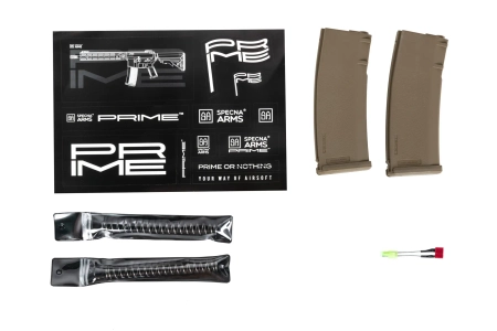 Karabinek ASG Specna Arms SA-PH24 PRIME™ Aster II ETU z silnikiem bezszczotkowym Chaos Bronze