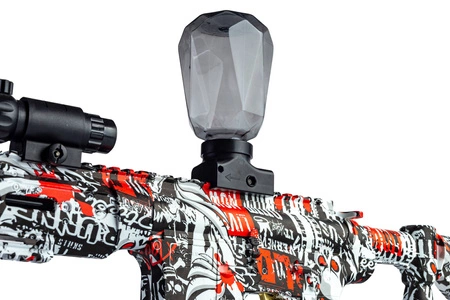 Karabin elektryczny na żelowe kulki AR15 - czarny