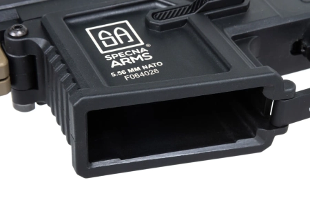 Karabinek ASG Specna Arms SA-F05-RL FLEX™ Light Ops Stock/ New Receiver HAL ETU™ Gen. 2 Half-Tan