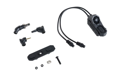 Podwójny włącznik żelowy Wosport FL-ACC-33 Czarny