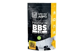 Kulki precyzyjne 0,25g Specna Arms EDGE ULTRA™ BIO - 1 kg - białe