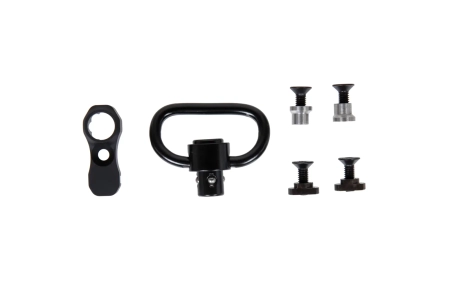 Montaż zawieszenia typu QD z miejscem na kabel KeyMod/M-LOK Czarny