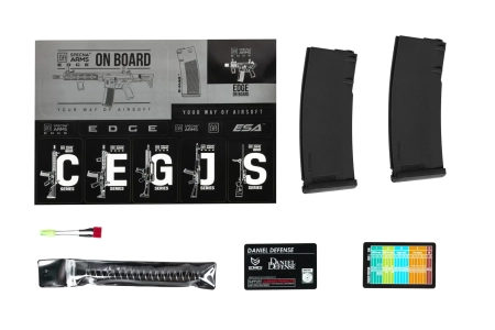 Karabinek ASG Specna Arms Daniel Defense® RIS III 10.5'' SA-C27 CORE™ HAL ETU™ Gen.2 Czarny