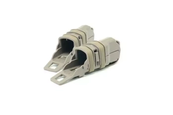 Zestaw 2 ładownic FAST na magazynki pistoletowe - tan