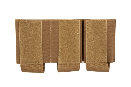 Potrójna ładownica na magazynki 5.56 mm Wosport Coyote Brown