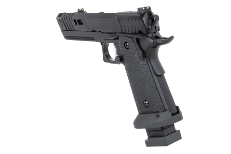 Pistolet ASG SRC Dark Viper DUAL POWER z magazynkiem green gas Czarny