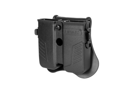 Uniwersalna ładownica na 2 magazynki pistoletowe