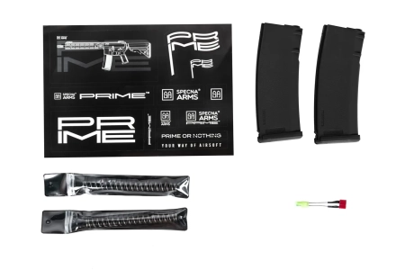 Karabinek ASG Specna Arms SA-PH24 PRIME™ Aster II ETU z silnikiem bezszczotkowym Czarny