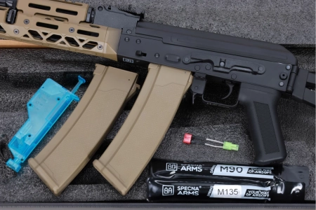 Karabinek ASG Specna Arms x KPYK SA-PJ13 PRIME™ Aster ETU BLDC™ Half-Tan