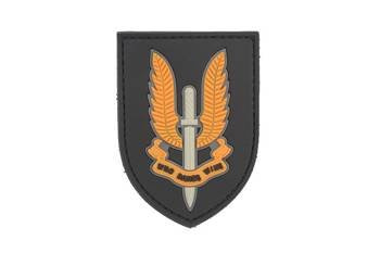 Naszywka 3D - Who Dares Wins - pomarańczowa