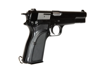 Replika pistoletu Browning Hi Power MK III - Czarna