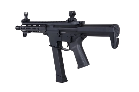 Replika pistoletu maszynowego Golden Eagle/EMG Angstadt Arms UDP-9 7'' Czarna